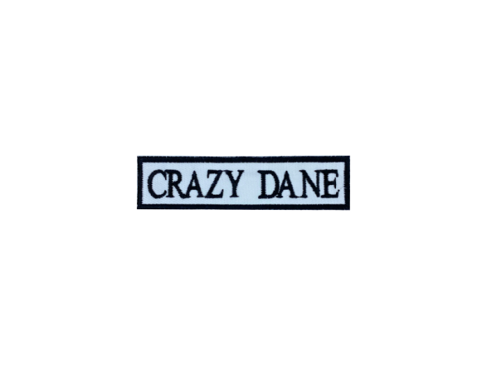 Crazy Dane - Patch  Mærke - Billede 4