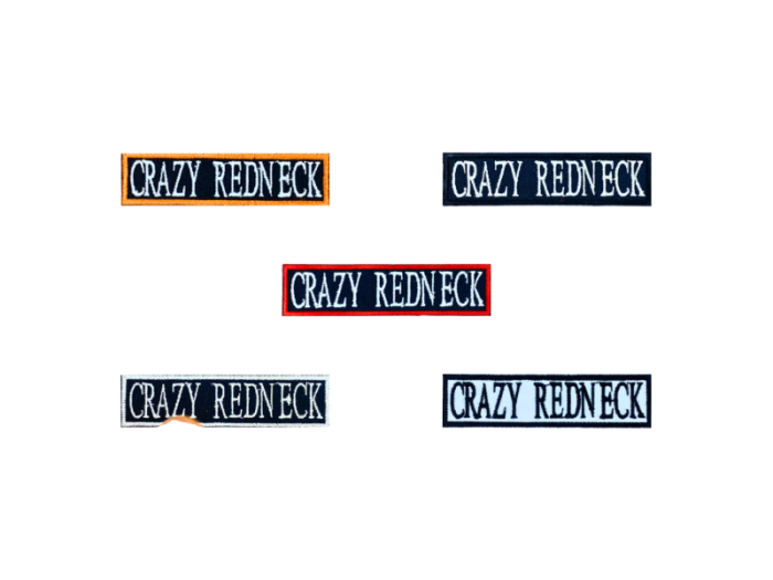 Crazy Redneck - Patch  Mærke