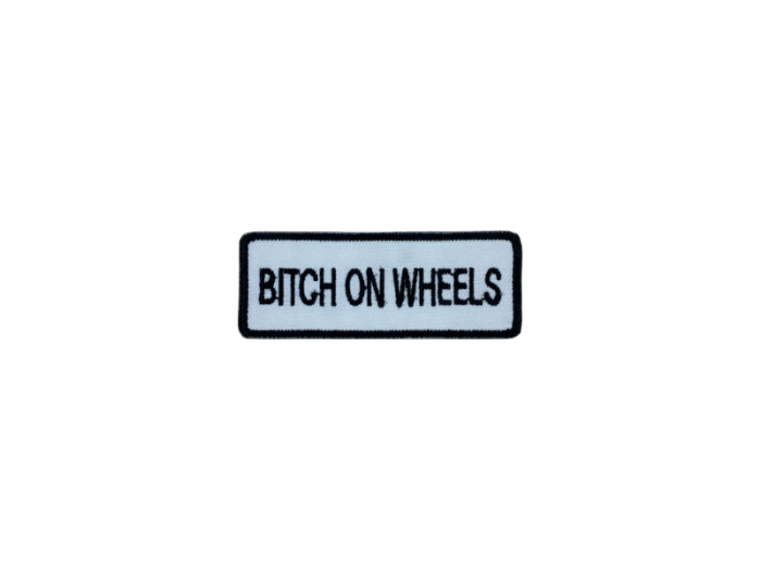 Bitch on wheels - Patch  Mærke - Billede 6