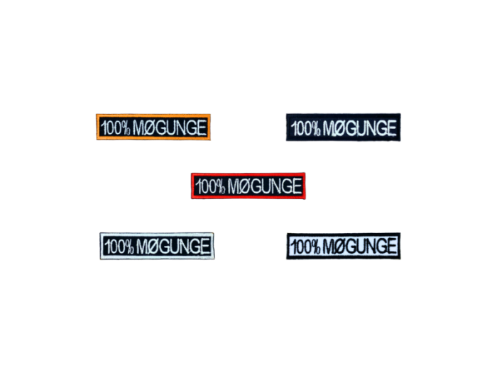 100% Møjunge - Patch  Mærke