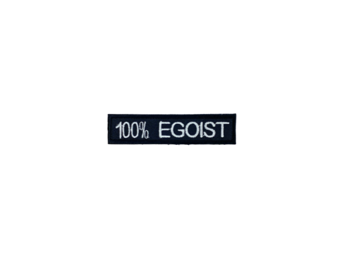 100% Egoist- Patch  Mærke - Billede 4