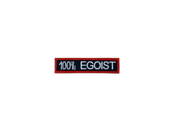 100% Egoist- Patch  Mærke - Billede 2