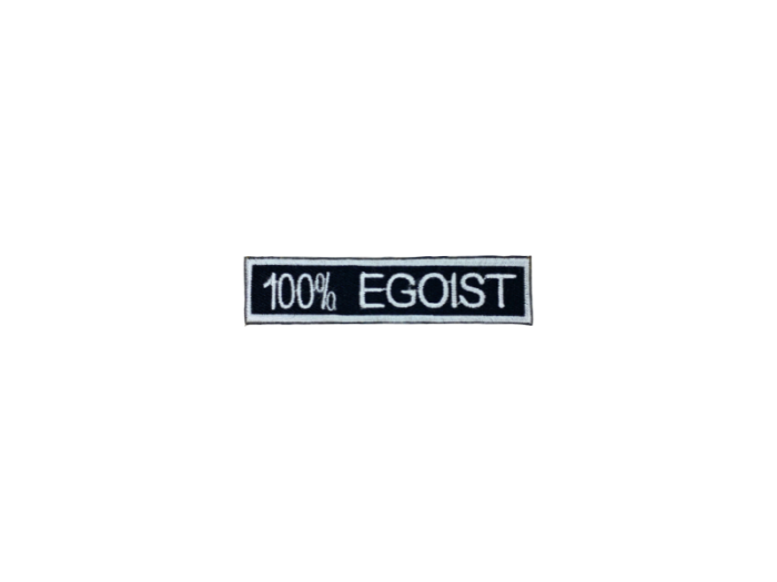 100% Egoist- Patch  Mærke - Billede 5