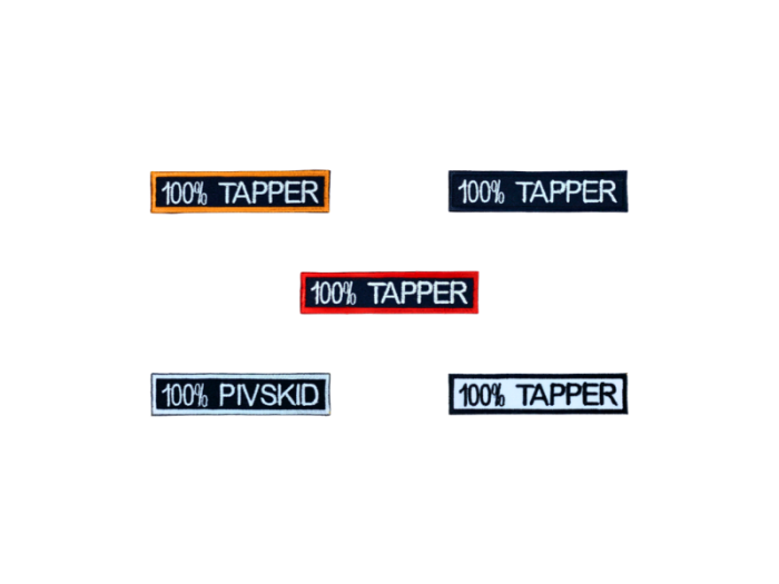 100% Tapper - Patch  Mærke