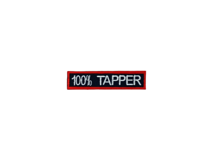 100% Tapper - Patch  Mærke - Billede 2