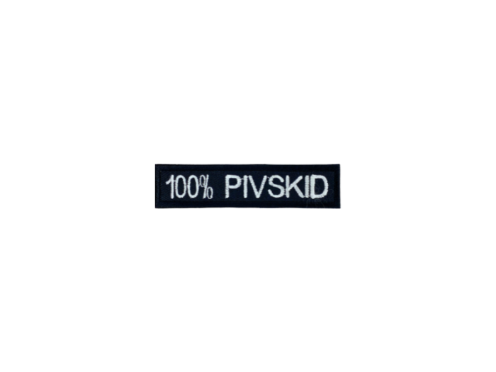 100% Pivskid - Patch  Mærke - Billede 4