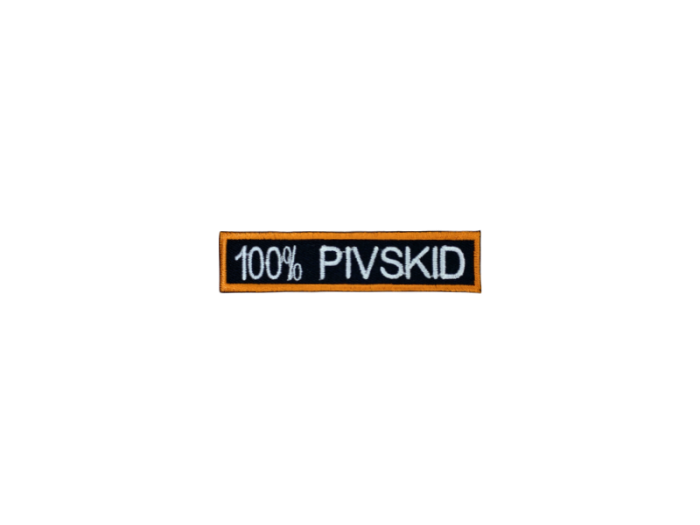 100% Pivskid - Patch  Mærke - Billede 3