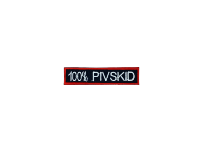 100% Pivskid - Patch  Mærke - Billede 2