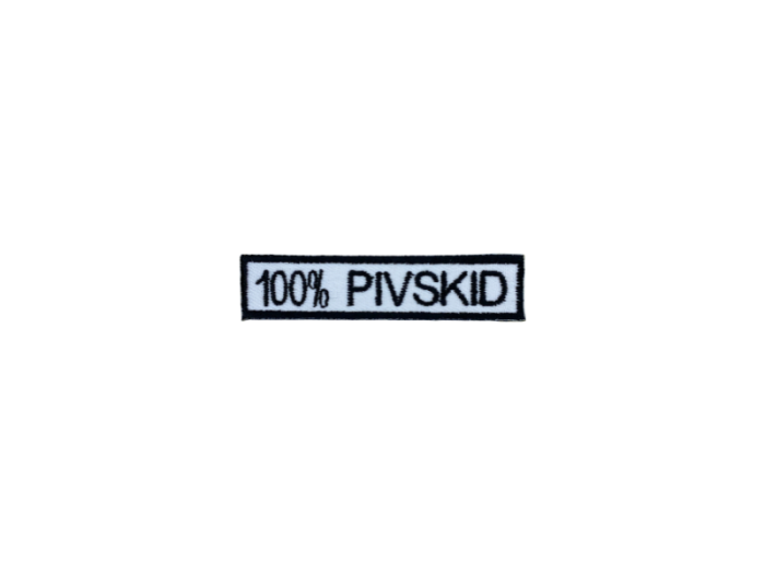100% Pivskid - Patch  Mærke - Billede 6