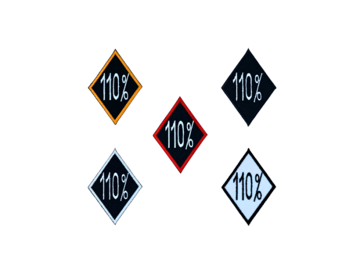 110% - Patch  Mærke