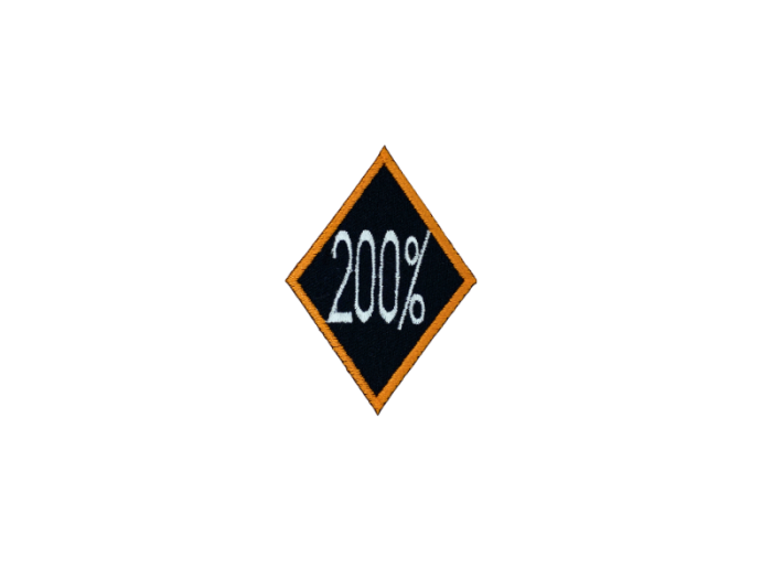 200% - Patch  Mærke - Billede 3