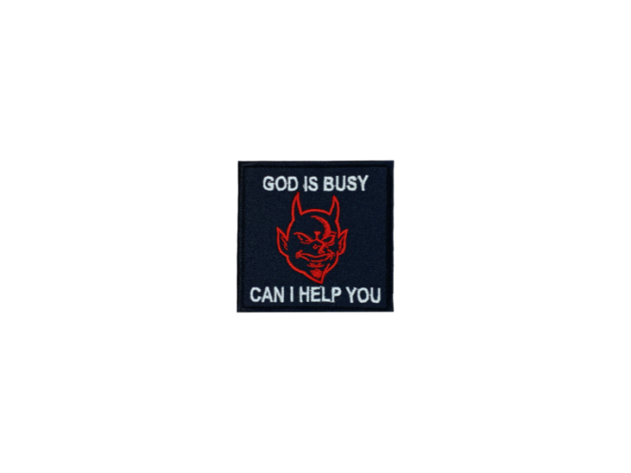 Good is busy Can I help you - Patch  Mærke - Billede 2