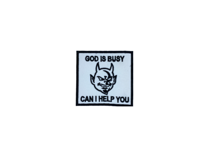Good is busy Can I help you - Patch  Mærke - Billede 3