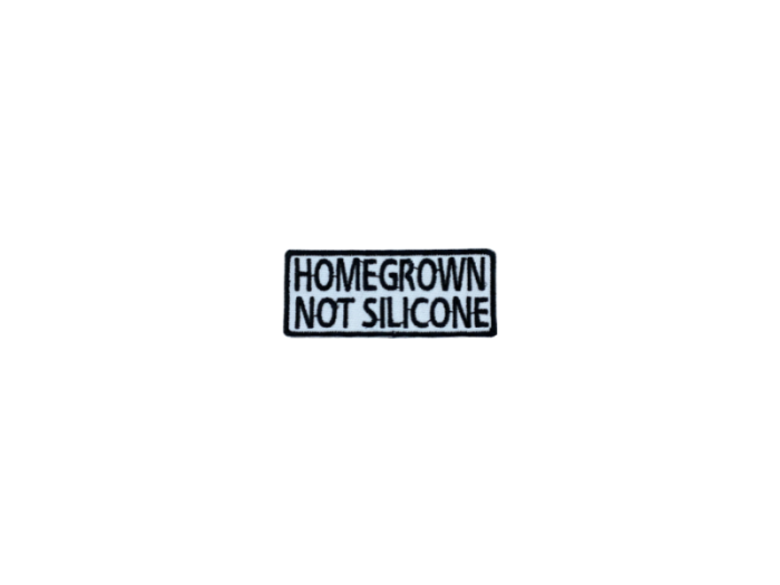 Homegrown not silicone - Patch  Mærke - Billede 4