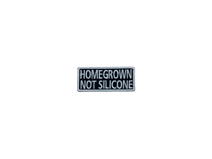 Homegrown not silicone - Patch  Mærke - Billede 3