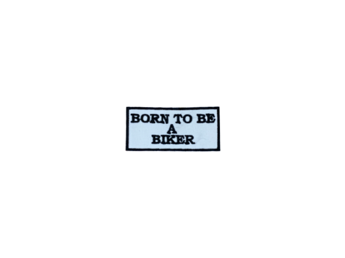 Born to be a biker - Patch  Mærke - Billede 4