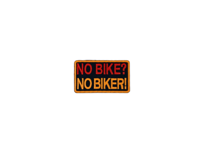 No bike no biker - Patch  Mærke - Billede 6