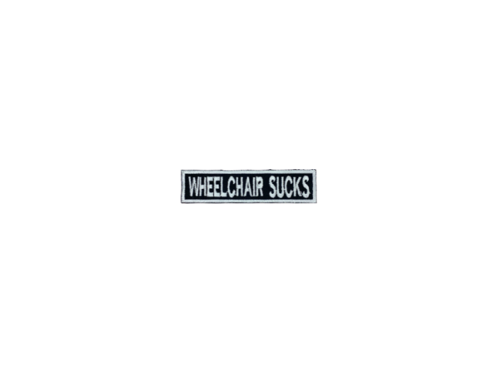 Wheelchair sucks - Patch  Mærke - Billede 4