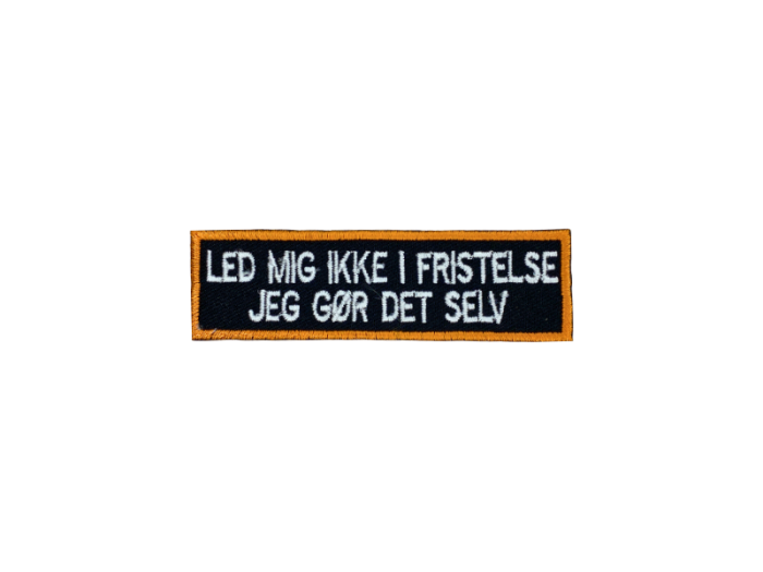 Led mig ikke i fristelse - Patch  Mærke - Billede 2
