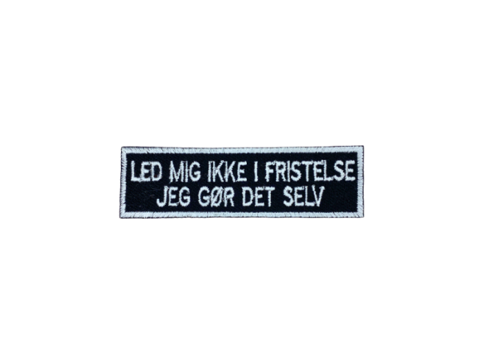 Led mig ikke i fristelse - Patch  Mærke - Billede 5