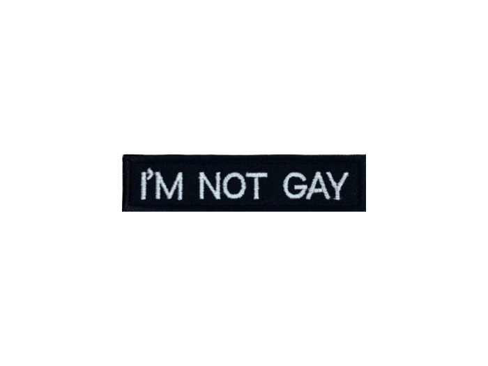 Im not gay - Patch  Mærke - Billede 6