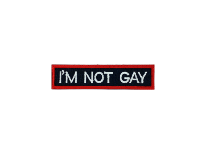 Im not gay - Patch  Mærke - Billede 3