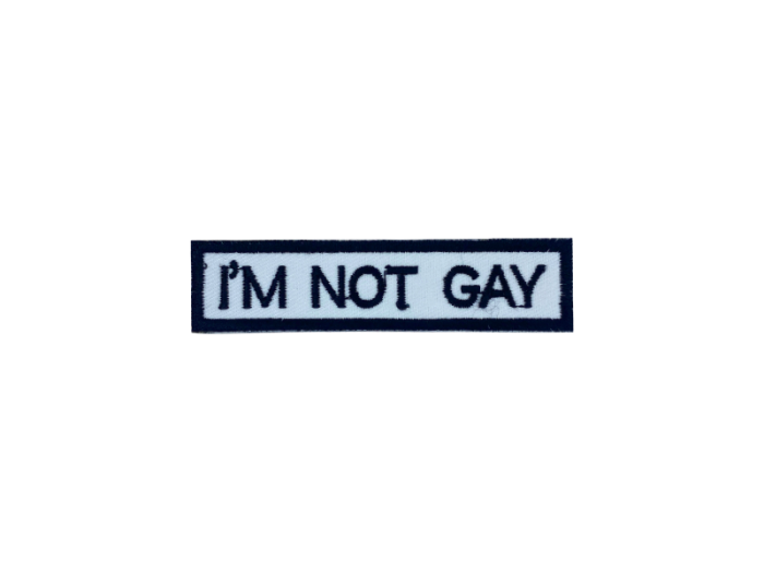 Im not gay - Patch  Mærke - Billede 4
