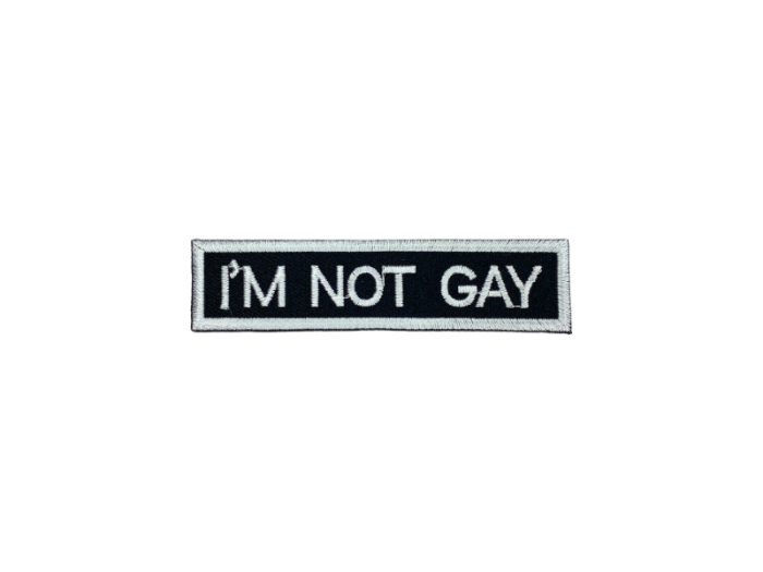 Im not gay - Patch  Mærke - Billede 5