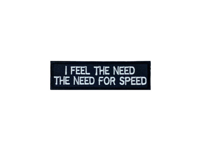 I feel the need  The need for speed - Patch  Mærke - Billede 6