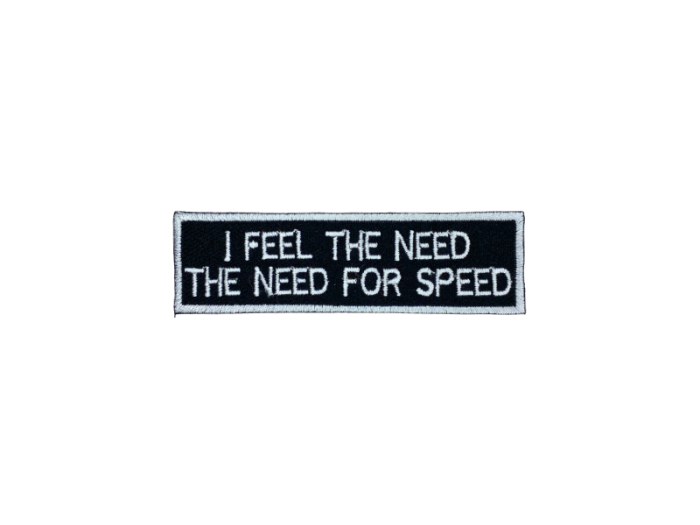 I feel the need  The need for speed - Patch  Mærke - Billede 5