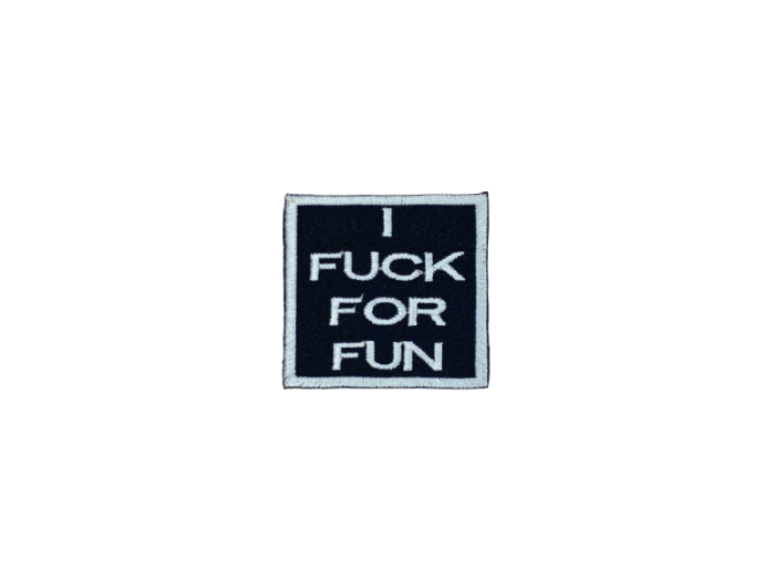 I fuck for fun - Patch  Mærke - Billede 5