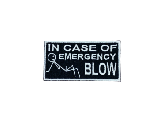 In case of emergency blow - Patch  Mærke - Billede 4