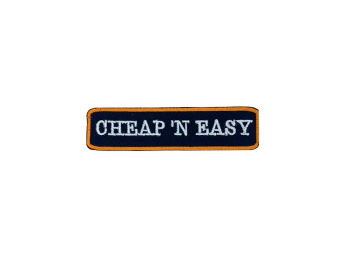 Cheap'N'Easy - Patch Mærke - Billede 6