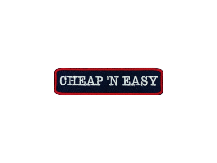 Cheap'N'Easy - Patch Mærke - Billede 5