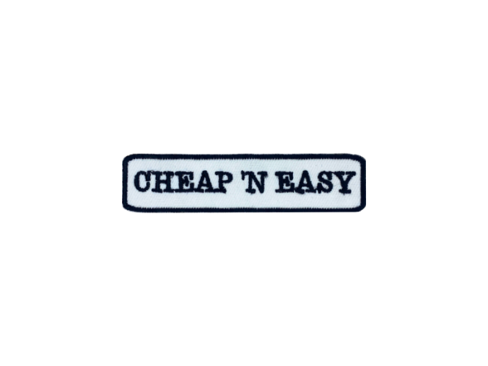 Cheap'N'Easy - Patch Mærke - Billede 4