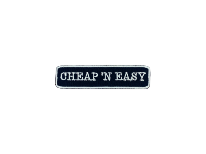 Cheap'N'Easy - Patch Mærke - Billede 3