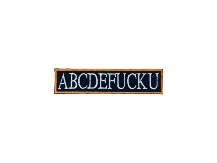 Abcdefucku - Patch  Mærke - Billede 5