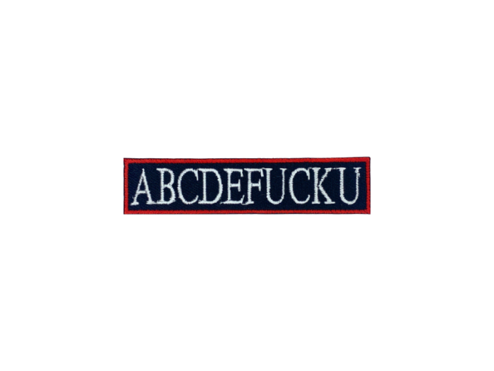 Abcdefucku - Patch  Mærke - Billede 2