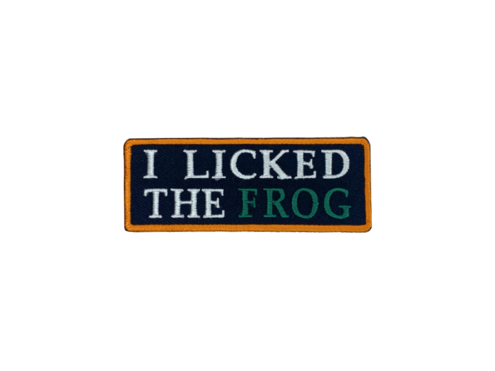 I licked the frog - Patch  Mærke - Billede 6