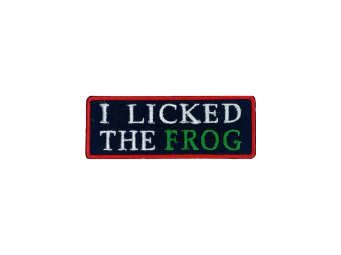 I licked the frog - Patch  Mærke - Billede 5