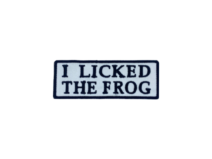 I licked the frog - Patch  Mærke - Billede 4