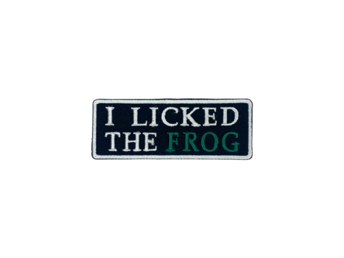 I licked the frog - Patch  Mærke - Billede 3