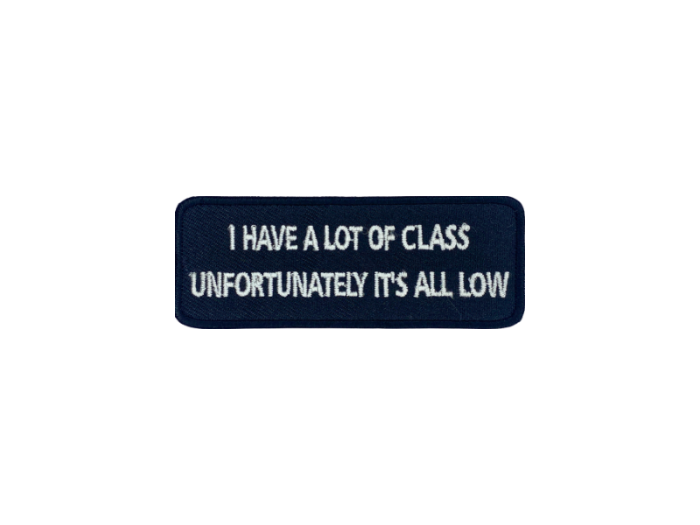 I have a lot of glass unfortunally its all low - Patch  Mærke - Billede 2