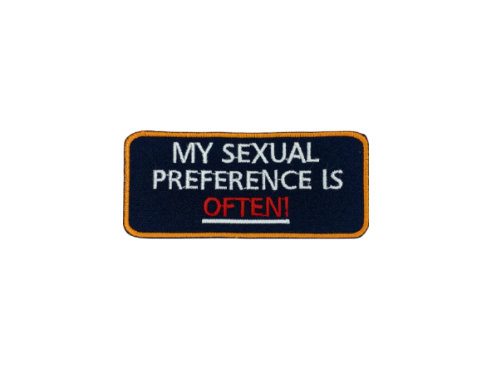 My sexual experience is often - Patch  Mærke - Billede 5