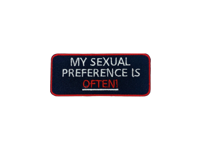 My sexual experience is often - Patch  Mærke - Billede 4