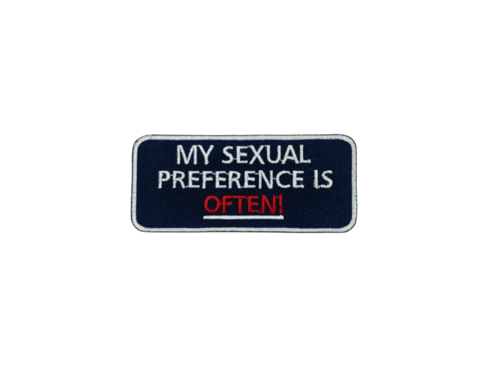 My sexual experience is often - Patch  Mærke - Billede 2