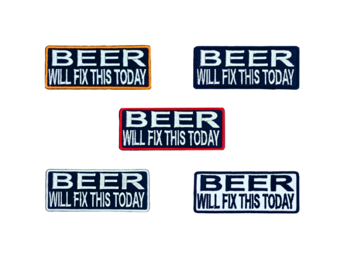 Beer will fix this today - Patch  Mærke