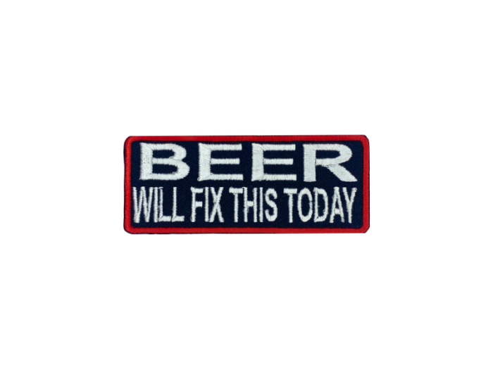 Beer will fix this today - Patch  Mærke - Billede 5