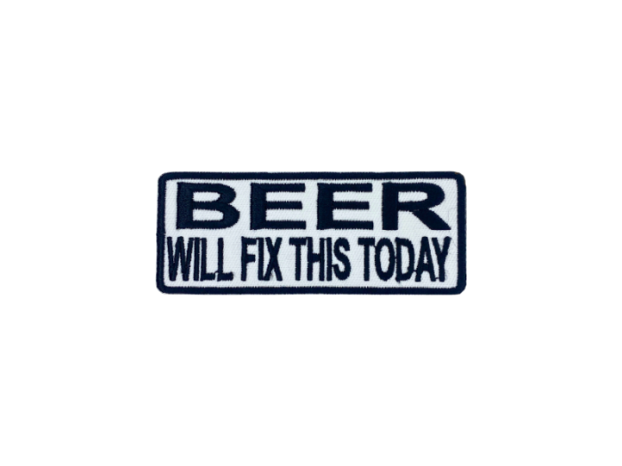 Beer will fix this today - Patch  Mærke - Billede 4