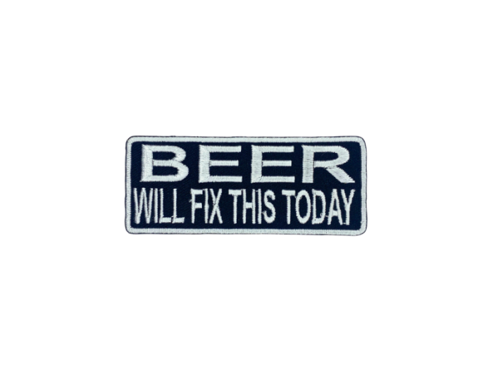 Beer will fix this today - Patch  Mærke - Billede 3